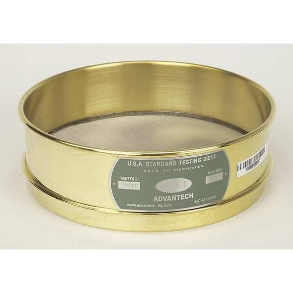 Sieve, #500, B/S, 8 In, Full Ht