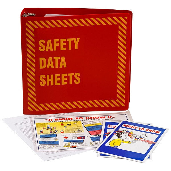 Binder, English, 3-3/4 In. D, Polyethylene