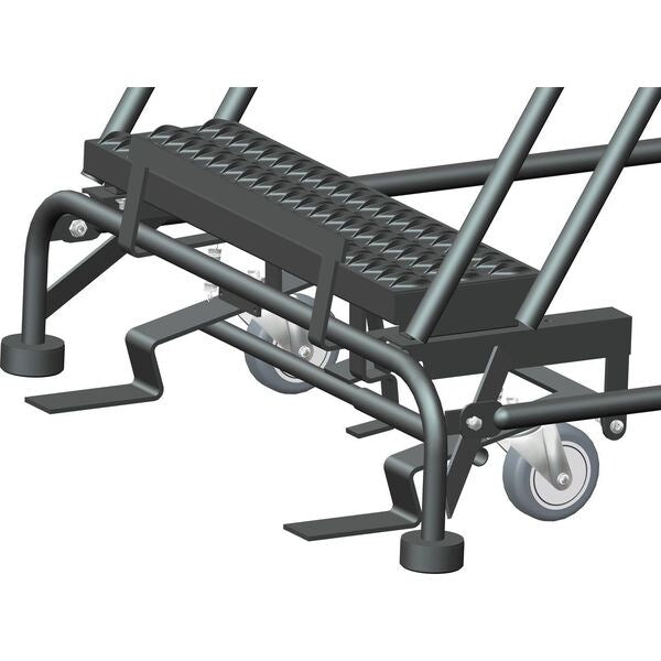 Roll Work Platform, Steel, Single, 40 In.H