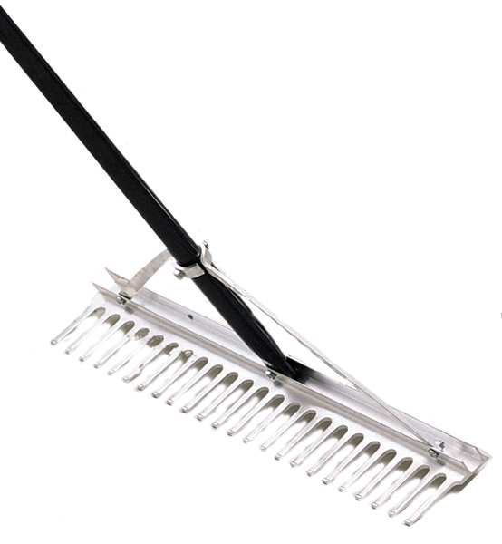 24-tine Landscape Rake with 66