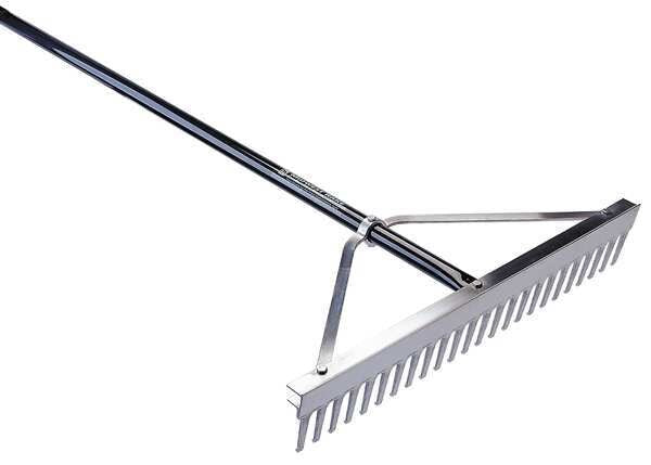 24-tine Landscape Rake with 66