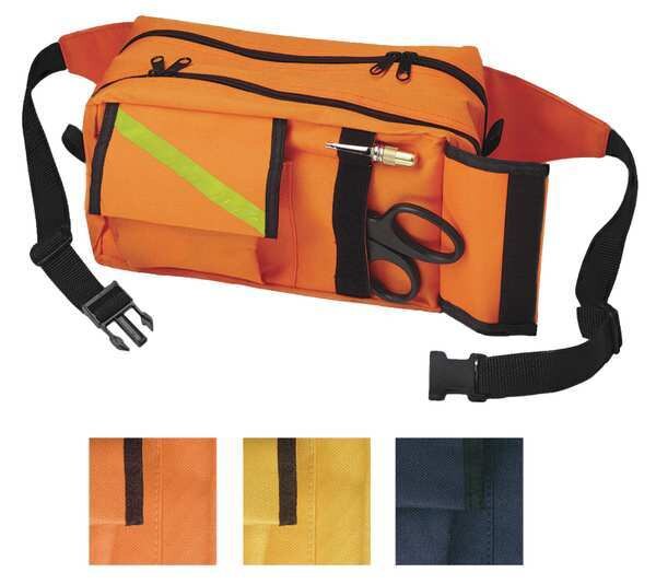 Fanny Pack, Nylon, Orange, 10inx6inx5in.