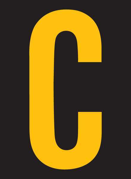 Refl. Letter Label, Char C, PK25, PK25