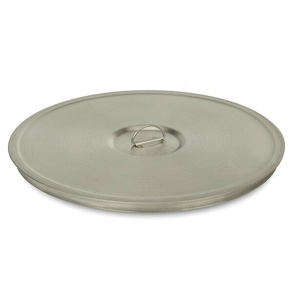 Test Pan Cover, S/S, 8 In, Lifting Ring