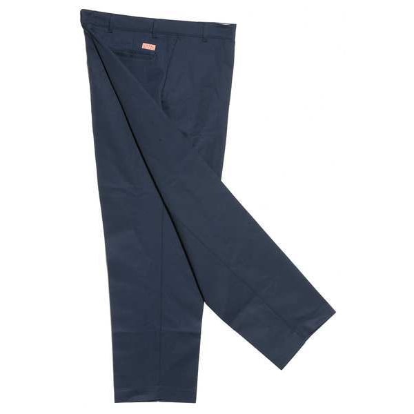 Industrial Work Pants, Navy, Size 34x34 In