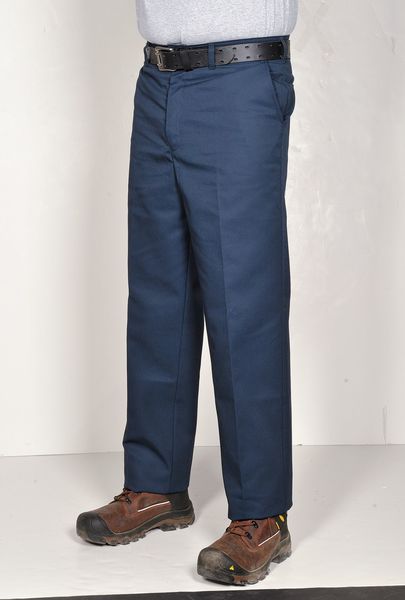 Industrial Work Pants, Navy, Size 40x30 In