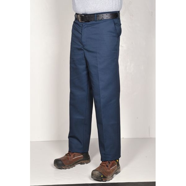Industrial Work Pants, Navy, Size 34x30 In