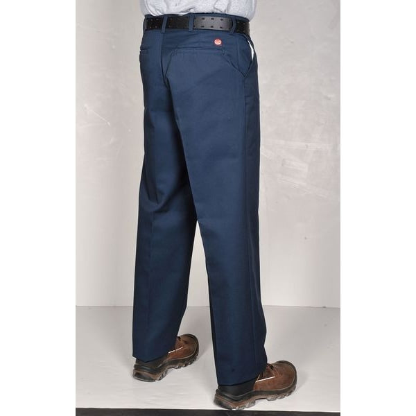 Industrial Work Pants, Navy, Size 34x30 In
