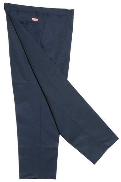 Industrial Work Pants, Navy, Size 40x34 In