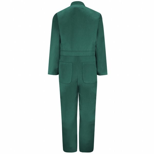 Coverall, Chest 48In., Green
