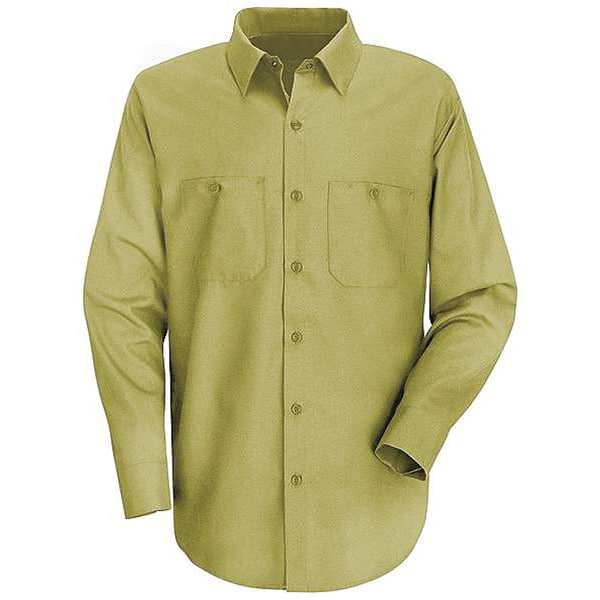 Long Sleeved Shirt, Khaki, 65 per PET/35 per Ctn, XL