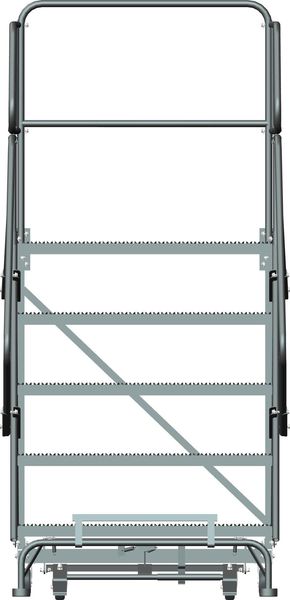Roll Work Platform, Steel, Single, 50 In.H