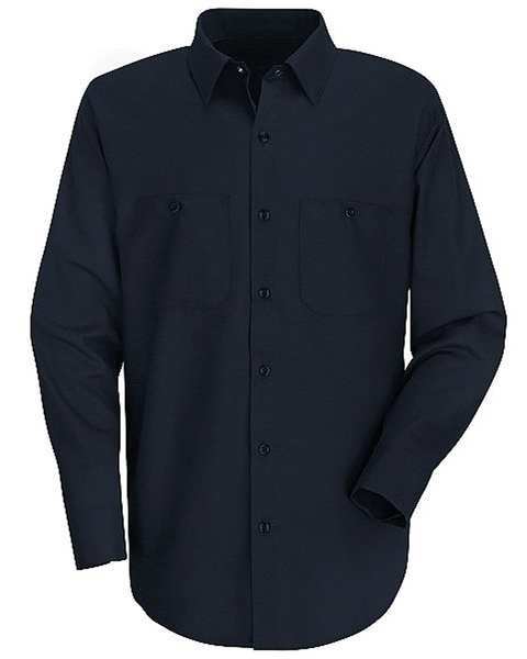 Long Sleeved Shirt, Blue, 65 per PET/35 per Ctn, M