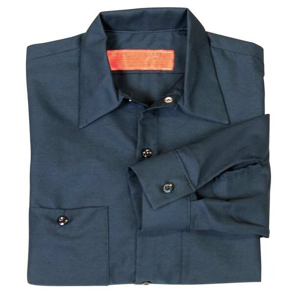 Long Sleeved Shirt, Nvy, 65 per PET/35 per Ctn, 2XL