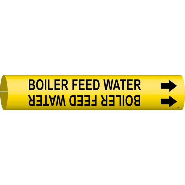 Pipe Mrkr, Boiler Feed Water, 1-1/2to2-3/8, 4017-B