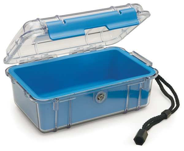 Micro Case, Blue, 7.50 x 5.06 x 3.12 In
