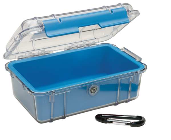 Micro Case, Blue, 7.50 x 5.06 x 3.12 In