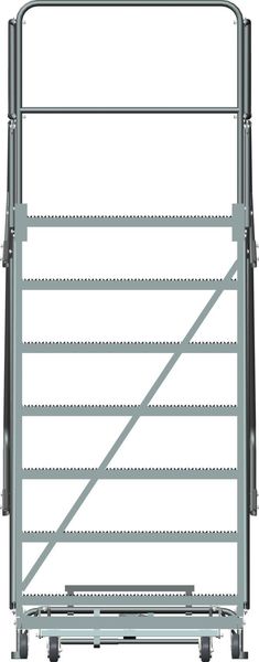 Roll Work Platform, Steel, Single, 70 In.H
