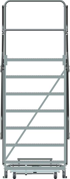 Roll Work Platform, Steel, Single, 70 In.H