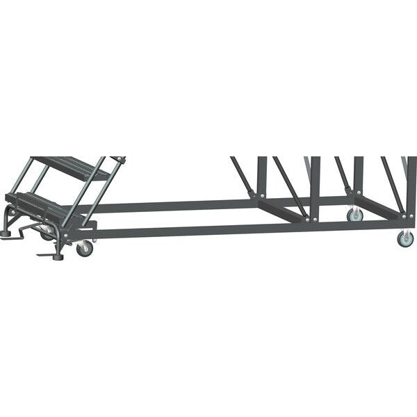 Roll Work Platform, Steel, Single, 60 In.H