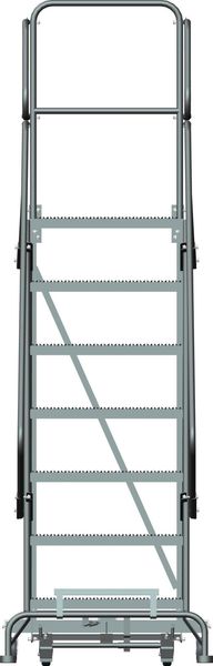 Roll Work Platform, Steel, Single, 70 In.H