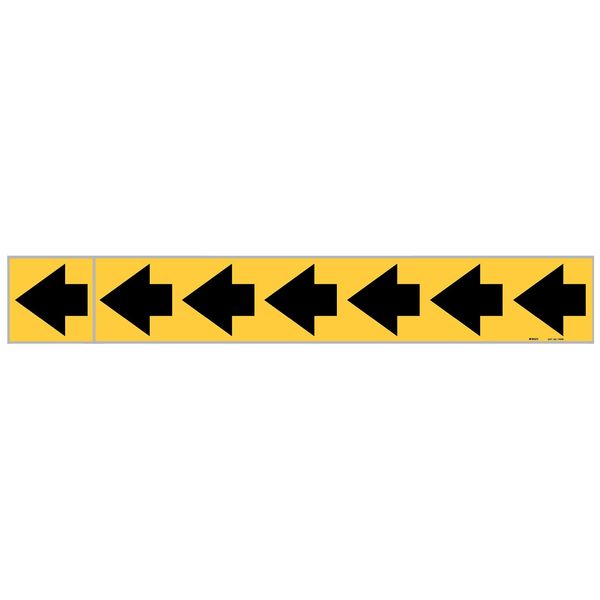Pipe Marker, Arrow, 2 In.H, 73948
