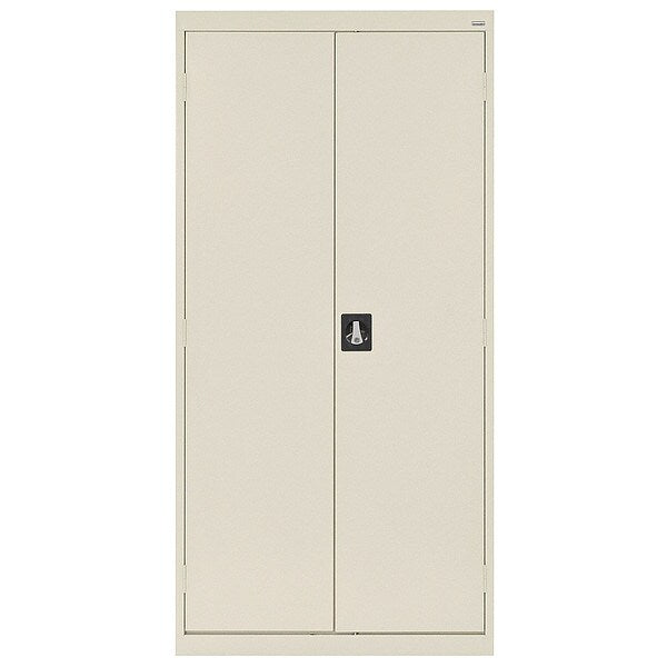20/22 ga. ga. Steel Storage Cabinet, 36 in W, 72 in H, Stationary