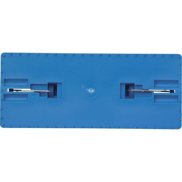 9 in Pad Holder, Blue, Polypropylene