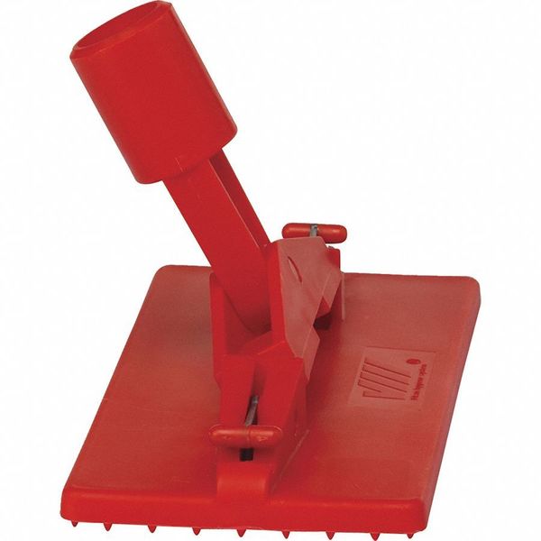 9 in Pad Holder, Red, Polypropylene