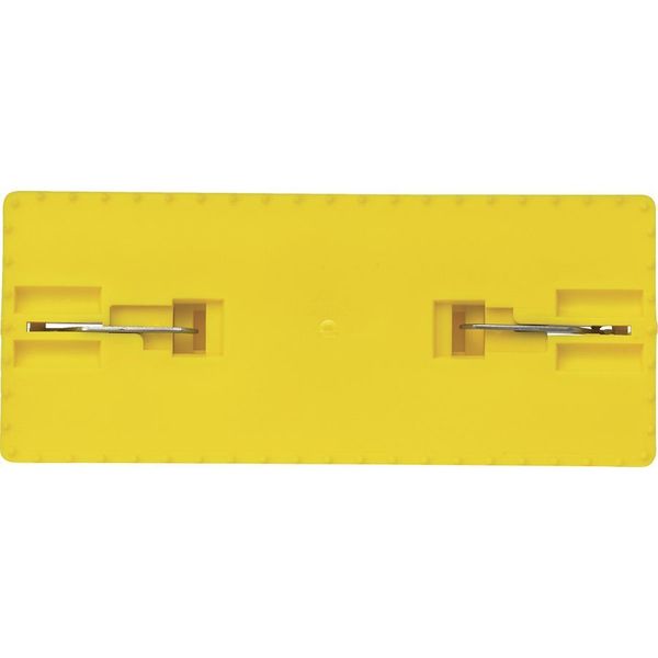 9 in Pad Holder, Yellow, Polypropylene