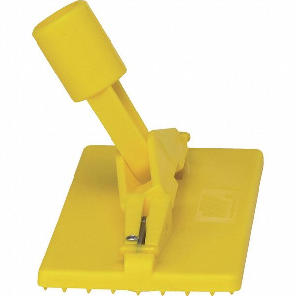 9 in Pad Holder, Yellow, Polypropylene