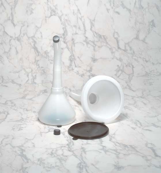 Funnel, 2.5 Qt, 9 In Dia