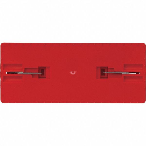 9 in Pad Holder, Red, Polypropylene