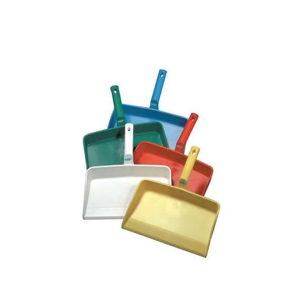 Hand Held Dust Pan, Red, Polypropylene