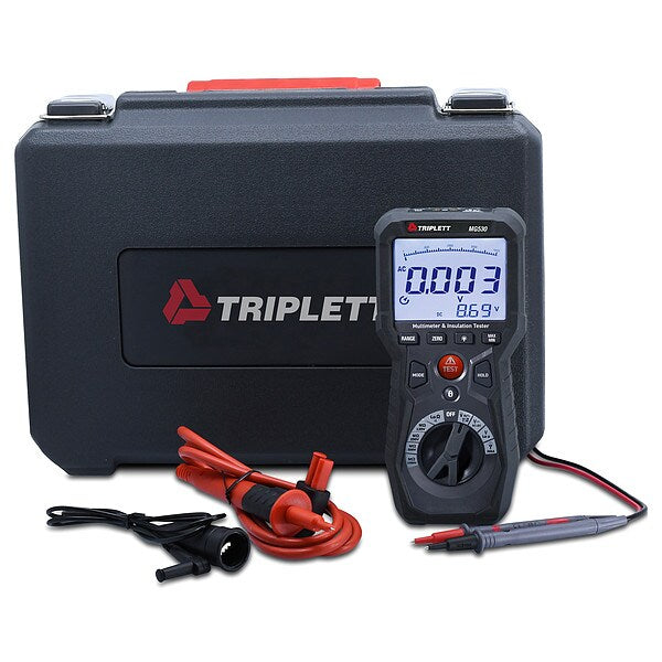 Megohmmeter, CAT IV 600V, 4,000 megaohm