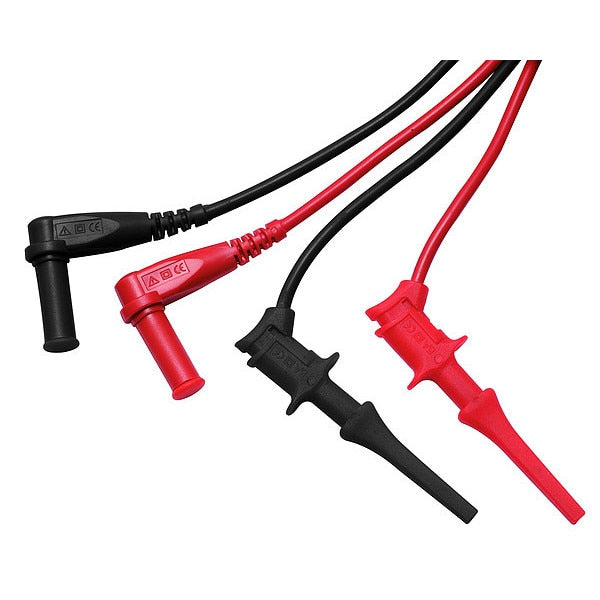 Test Lead, 300 V, 5 A, 18 AWG, Mini-Hook Tip
