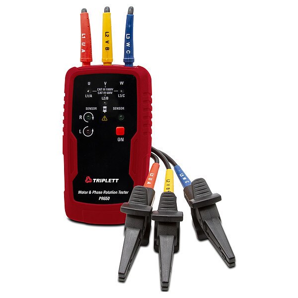 Phase and Motor Rotation Tester, Digital