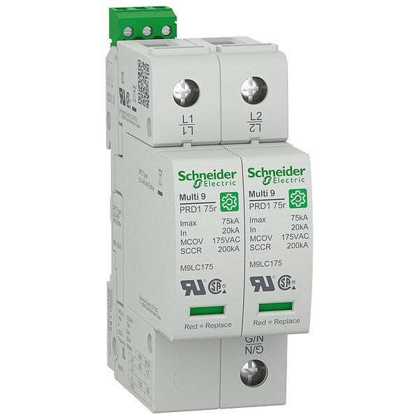 Surge Arrester, 120/240V AC, 3 Wires