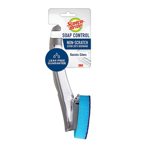 Non-Scratch Dish Wand, 11 1/4 in L, Blue