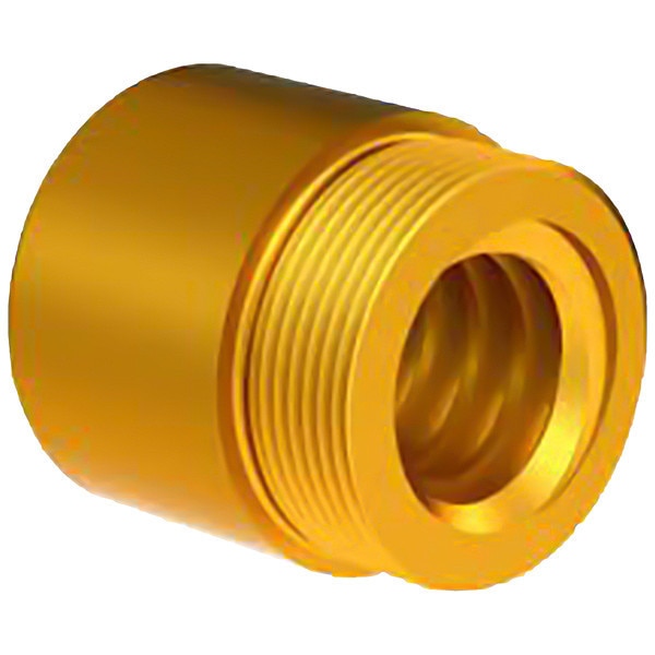 Acme Nut, Bronze, Overall 1.5 in dia.