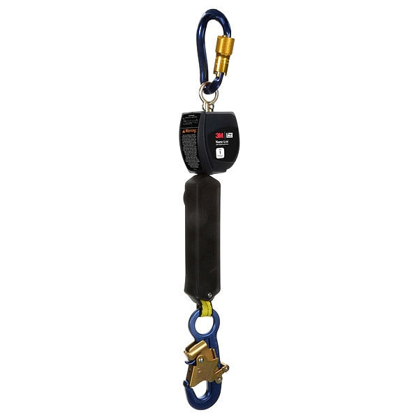 PersonalSelfRetractLifeline, 6 ft L, 1Leg