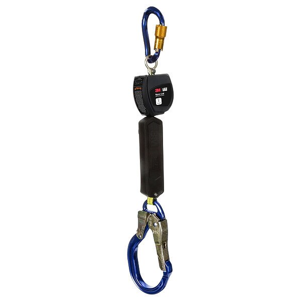 PersonalSelfRetractLifeline, 6 ft L, 2Legs