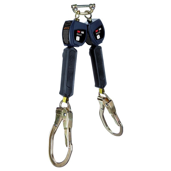 PersonalSelfRetractLifeline, 6 ft L, 2Legs