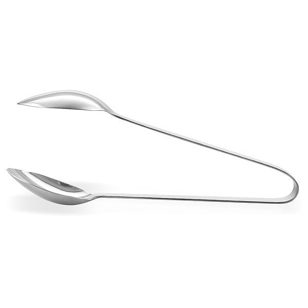 Serving Tongs, 10 in L, SS, Silver