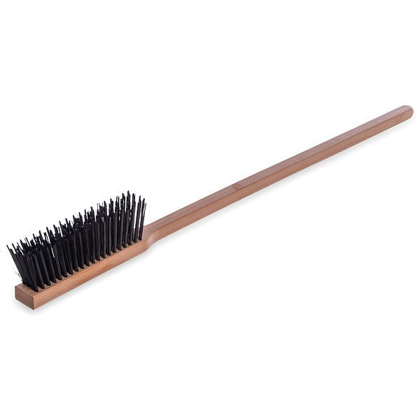 Oven Brush, 39 in L, Wood Handle