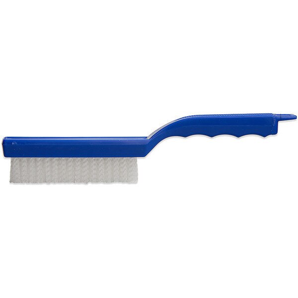 Scratch Brush, 11 1/2 in L, Plastic Handle