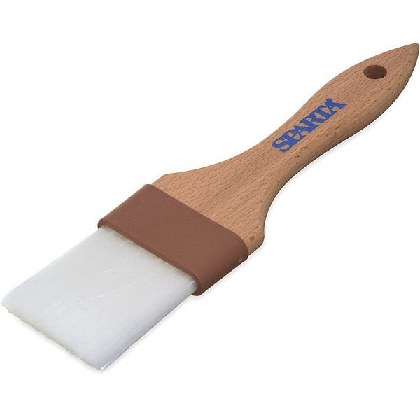 Pastry Brush, 8 1/4 in L, Wood Handle