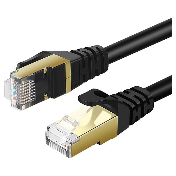 Patch Cable, Round, RJ45, Booted, 10 GBps