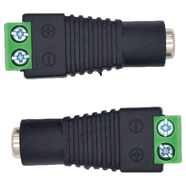 Female DC Plug to Terminal Block, PK10