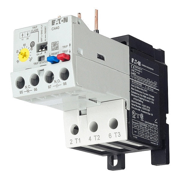 OverloadRelay, NEMA, Electric, Auto/Manual